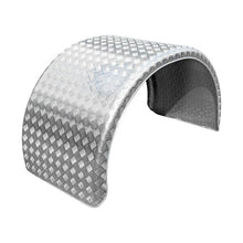 Mudguards - double axle made of aluminum - quintet