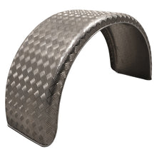 Mudguard HALQ 46130 (round), chequer plate