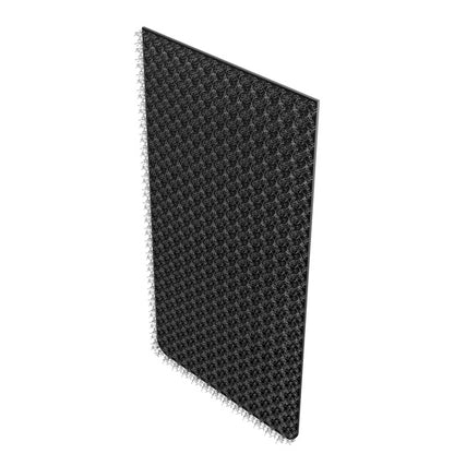 Anti-spray mat, with hair structure, 430 × 700 mm (w × l)