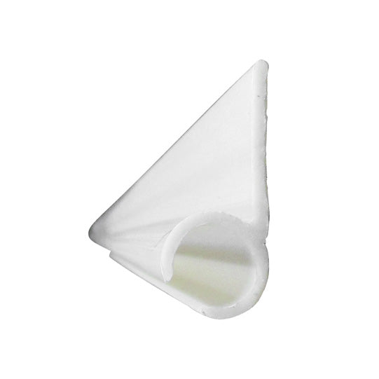 Retaining profile for splash guard apron, PP-TV, 4200 mm