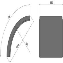 Mudguard ISTOFLEX® L 5507 gold