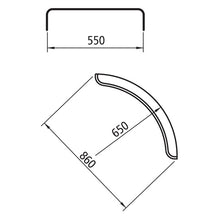 Mudguards - Istoflex L 5510 gold