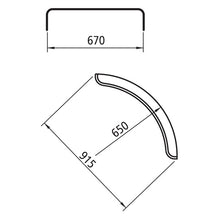 Mudguards - ISTOFLEX L 6710 gold
