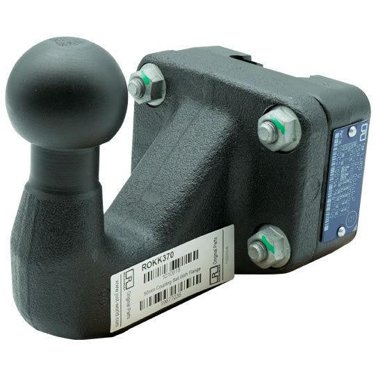 Exchange plate for Variobloc + ROKK370 ball coupling (mounted)