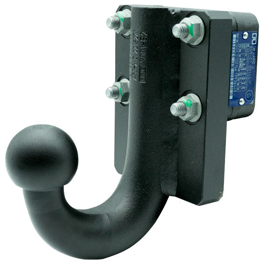 Exchange plate for Variobloc + ROKK445 ball coupling (mounted)