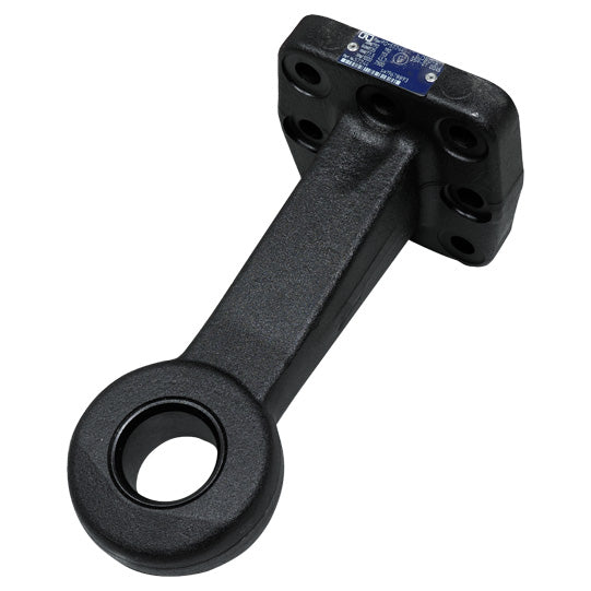 Drawbar eye f.m C/D w/ flange, 8 holes, drawbar eye Ø 50 mm, D