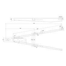 Drawbars ZEA 3.5-1 / 2500 mm long
