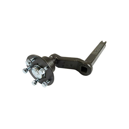 Swing arm for rubber spring axle 750 K, without brake, right