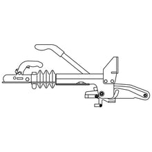 Overrun hitch KF 20 A, 1100-2000 kg permissible total weight