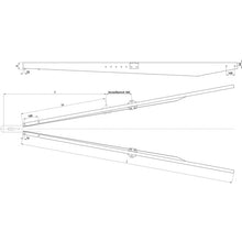 Drawbars ZG 2100 - 2500 mm long