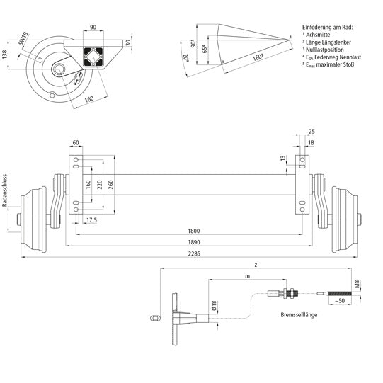 GFA 1880 250 x 40 RA (25-2025) 5/67/112, flange 2285/1800 mm