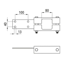 Drawbar connection, screwable