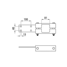Drawbar connection, screwable