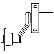 Rubber spring axle GFA 1350 K - 5/67/112, w/o brake