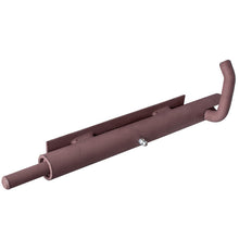 Spring latch 2219/30 w/ weld-on plate, L, primed stl.