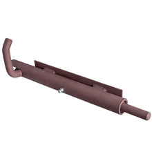 Spring bolt 2219/30 w. Weld-on plate, R, primed stl.