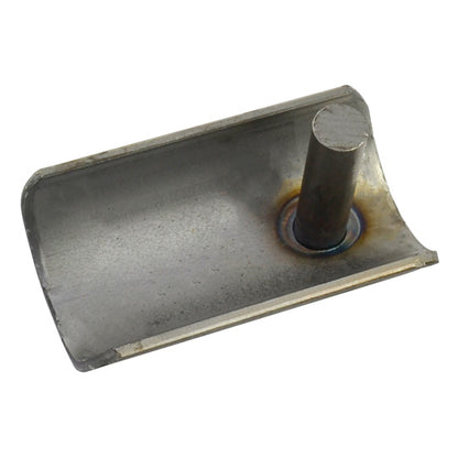 Yksittäinen pressuputkipidike, halkaisija 60 mm, käsittelemätön