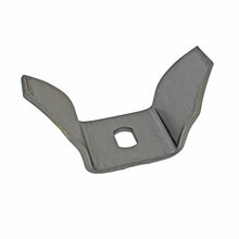 Weld-on bracket/bracket size 2, raw stl., 157 x 6 mm