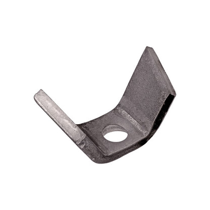 Weld-on bracket/bracket 653, raw stl., 90 mm