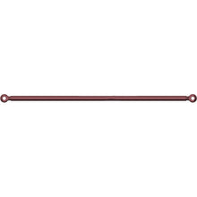 Tow bar, 16 t, red, bore 40/40, 2000 mm