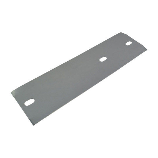 Counter plate 1300 short, galvanised stl., 90 × 330 mm