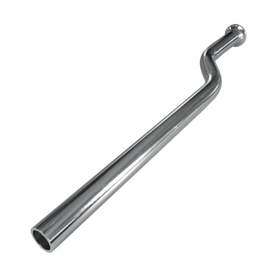 Support tube 40 x 4 x 800 mm, cranked, galvanised