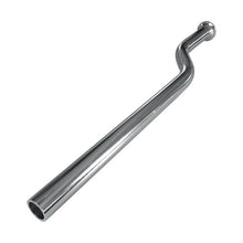 Support tube 40 x 4 x 800 mm, cranked, galvanised