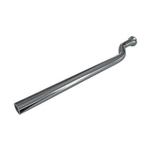 Support tube 40 x 4 x 800 mm, cranked, galvanised