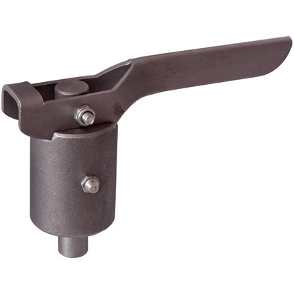 Spring catch/support leg lock, raw, bolt Ø 16 mm