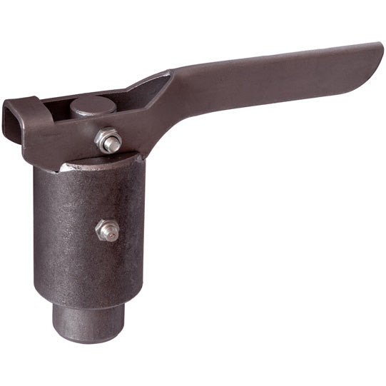 Spring catch/support leg lock, raw, bolt Ø 30 mm