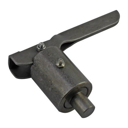 Spring catch/support leg lock, raw, bolt Ø 18 mm