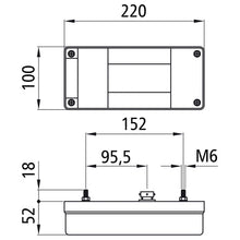 Midipoint I, 12 V, right, 5-pin bayonet