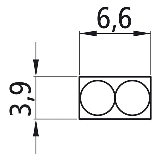Flat cable, P&amp;R, 2 x 1.5 mm², 200 m roll