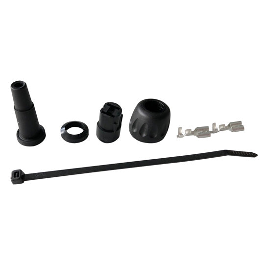 Connector plug, black, 2-pin ASS, socket