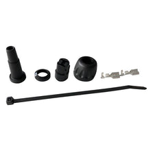 Connector plug, black, 2-pin ASS, socket