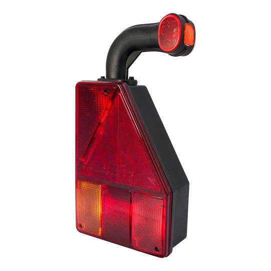 Earpoint I, 12 V, right, 5-pin bayonet, w.triangle, w.URA