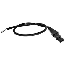 Cable, 12 V, 0.8 m, 2-way connector (pin), open end