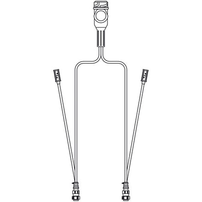 Supply cable, 12 V, 11.00 m, 13-pin plug, 5-pin bay.