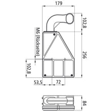 Earpoint I 12 V, right, 5-pin bayonet, with triangle, RFS, URA