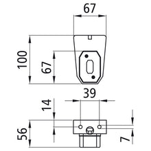 Flexipoint I, 12 V, white, grommet, with suspension part