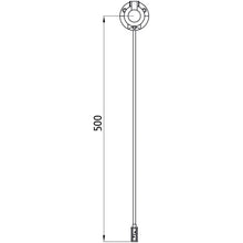 Supply cable, 0.50 m, 7-pin socket, P&amp;R, OEM