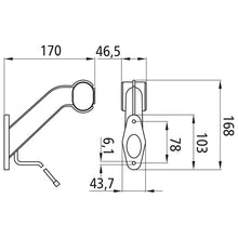 Superpoint II, 12 V, right, 0.86 m, standard, DC