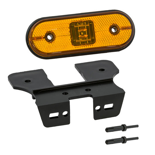 24 V, w.cable, w.expanding rivets, 90°angle (C)