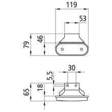 Unipoint LED, 24 V, SML, without cable, Valeo bracket