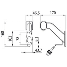 Superpoint II, 24 V, left, 1.75 m, 2-pin ASS, OEM