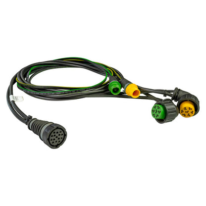 Distribution cable, 2.50 m, LM 20, 2 x 7-pin ASS