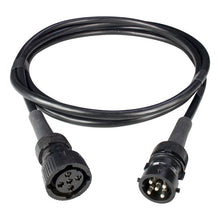 Extension cable, 5-pin bayonet, 2000 mm, socket/pin
