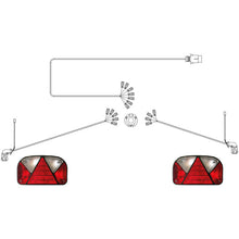 Basic lighting system Multipoint II, 12 V