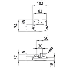 Flatpoint II LED, 24 V, SML, 0.50 m, 90° angle (C)