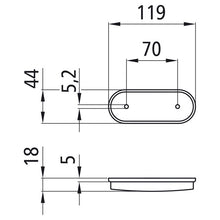 Unipoint LED, 24 V, SML, without cable, without screws, OEM